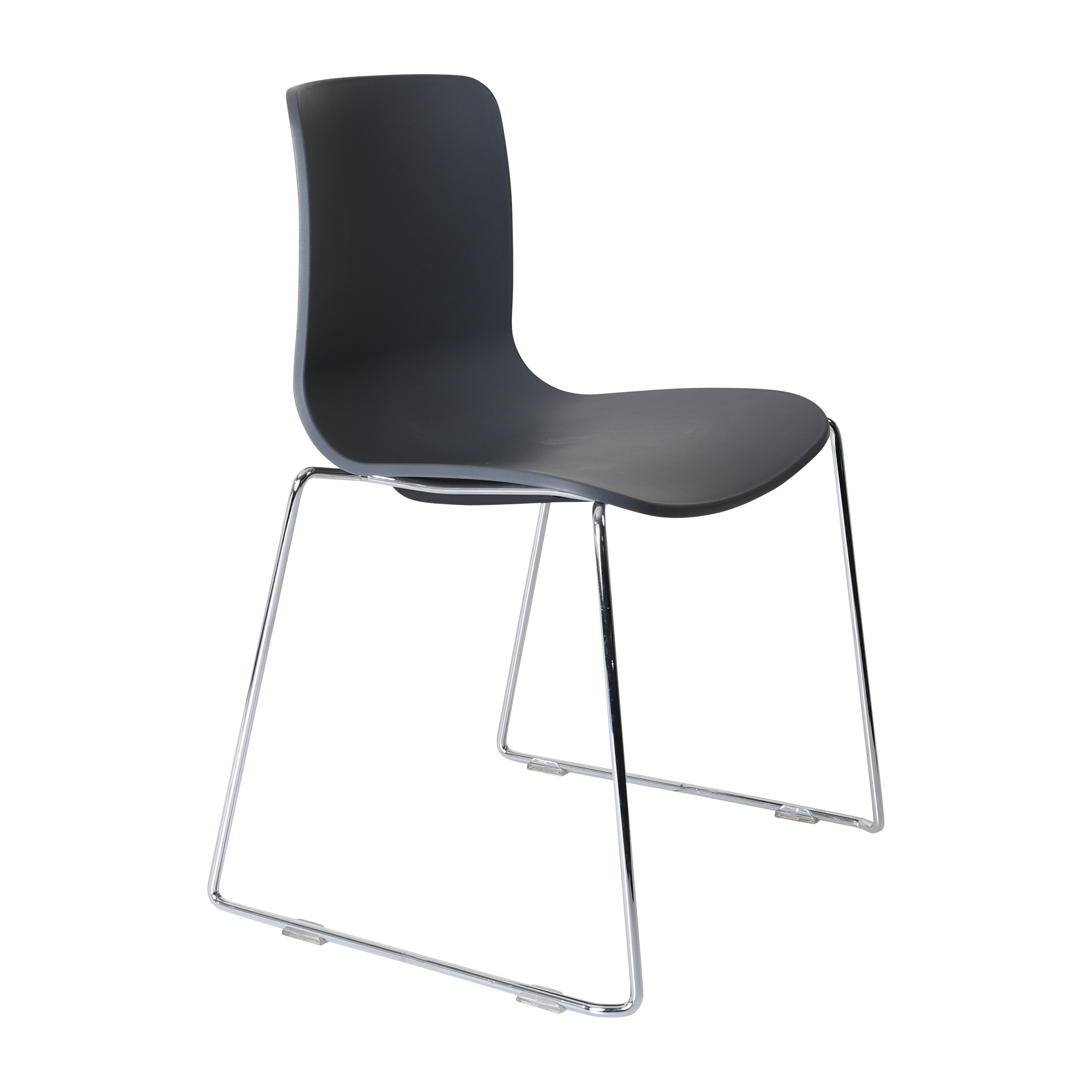 Acti Chair (Charcoal / Sled Base Chrome)